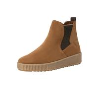 Stiefelette REMONTE "Remonte Stiefelette Veloursleder/Textil", Damen, Gr. 37, hellbraun, Textil, Veloursleder, Schuhe Stiefelette (20325936-37) hellbraun