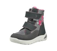 Stiefelette RICOSTA "Ricosta Stiefelette Lederimitat/Textil", Mädchen, Gr. 30, Textil, grau, Lederimitat, Textil, Schuhe Stiefelette (36473341-30) grau