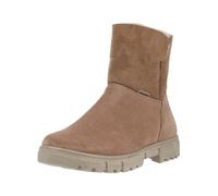 Stiefelette RICOSTA "Ricosta Stiefelette Veloursleder", Damen, Gr. 38, braun (schoko), Veloursleder, Schuhe Stiefelette (23188400-38) schoko