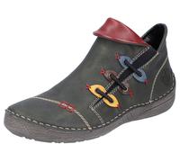 Rieker Damenschuhe Klassische Stiefeletten forest/honig/muskat/royal/wine Größe 39