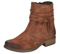 Stiefelette RIEKER, Damen, Gr. 41, braun, Lederimitat, Schuhe Stiefelette, in aktueller Used-Optik (21438726-41)