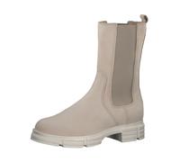 s.Oliver Stiefelette Nubukleder/Textil Beige