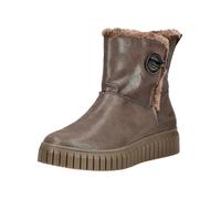 Stiefelette S.OLIVER "s.Oliver Stiefelette Textil", Damen, Gr. 40, braun (bronce), Textil, Schuhe Stiefelette (31710964-40) bronce