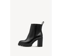 Tamaris Damen Boots Leder | 1-25398-47 - Reißverschluss, TOUCH-IT Fußbett, flache Sohle, ANTIslide Funktion