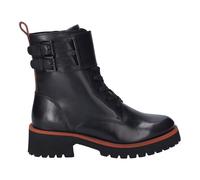 Stiefelette schwarz-rot - Gr. - 38