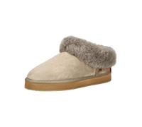 Stiefelette SHEPHERD "Shepherd Hausschuhe Veloursleder", Damen, Gr. 37, beige (stone), Veloursleder, Schuhe Stiefelette (19792004-37) stone