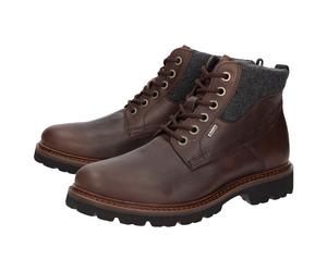 Stiefelette SIOUX "Adalr.-710-TEX-WF-H", Damen, Gr. 48 (UK 12 1/2), braun, Obermaterial: 50% Kalbsleder CAL. 50% Textilmaterial TEXMAT. 100% Gummi rubber., Schuhe Stiefelette (85230863-48) braun