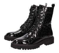 Stiefelette SIOUX "Amandira-702", Damen, Gr. 39.5 (UK 6), schwarz, Obermaterial: 100% Lammlackleder LAPA. 100% Gummi rubber., Schuhe Stiefelette (43033666-39,5) schwarz