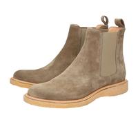 Stiefelette SIOUX "Apollo-023", Damen, Gr. 43 (UK 9), blau (dunkelblau), Obermaterial: 100% Kalbsveloursleder CAVL. 100% Naturkautschuk NaRubber., Schuhe Stiefelette (10421457-43) dunkelblau