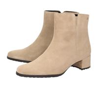 Stiefelette SIOUX "Fendrina-705", Damen, Gr. 41.5 (UK 7 1/2), beige, Obermaterial: 100% Lammveloursleder LAVL. 100% Gummi rubber., Schuhe Stiefelette (20806900-41,5) beige