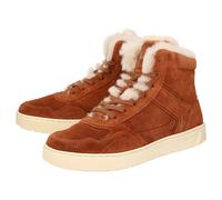 Stiefelette SIOUX "Maites sneak 006-LF", Damen, Gr. 36 (UK 3 1/2), braun, Obermaterial: 100% Kalbsveloursleder CAVL. 100% Gummi rubber., Schuhe Stiefelette (53276016-36) braun