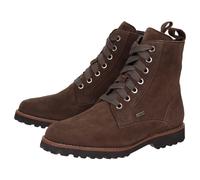 Stiefelette SIOUX "Merdit-733-TEX-WF-H", Damen, Gr. 41 (UK 7), braun (dunkelbraun), Obermaterial: 100% Lammveloursleder LAVL. 100% Gummi rubber., Schuhe Stiefelette (74392001-41) dunkelbraun
