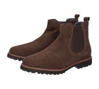 Stiefelette SIOUX "Meredith-701-H", Damen, Gr. 38 (UK 5), braun (dunkelbraun), Obermaterial: 100% Lammveloursleder LAVL. 100% Gummi rubber., Schuhe Stiefelette (45799154-38) dunkelbraun