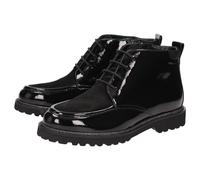 Stiefelette SIOUX "Meredith-748-WF-H", Damen, Gr. 39 (UK 5 1/2), schwarz, Obermaterial: 50% Kalbslackleder CAPA. 50% Lammveloursleder LAVL. 100% Gummi rubber., Schuhe Stiefelette (37746966-39) schwarz