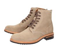 Stiefelette SIOUX "Tils bootie 003", Damen, Gr. 43UK9, beige, Obermaterial: 100% Kalbsveloursleder CAVL. 100% Gummi rubber., Schuhe Stiefelette (94278101-43) beige