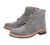 Stiefelette SIOUX "Tils bootie 003", Damen, Gr. 46 (UK 11), grau, Obermaterial: 100% Kalbsveloursleder CAVL. 100% Gummi rubber., Schuhe Stiefelette (64525940-46) grau