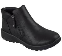 Stiefelette SKECHERS "LOVELY VIBE-FALL IN BLOOM", Damen, Gr. 36, schwarz, Lederimitat, unifarben, Schuhe Stiefelette, Winterboots mit Air-Cooled Memory Foam Komfort-Innensohle (53530438-36) schwarz
