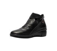 Stiefelette SOFTINOS "softinos Stiefelette Leder", Damen, Gr. 39, schwarz, Leder, Schuhe (51697351-39) schwarz