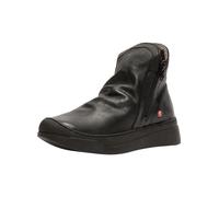 Softinos Abil Damen Stiefelette aus griffigem Echtleder in Schwarz mit Reißverschluss. schwarz Gr. 39