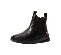Stiefelette SOFTINOS "softinos Stiefelette Leder/Textil", Damen, Gr. 38, schwarz, Leder, Textil, Schuhe Stiefelette (10269747-38) schwarz