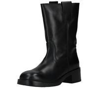 Stiefelette STEVE MADDEN "STEVE MADDEN Stiefelette Leder", Damen, Gr. 38, schwarz, Leder, Schuhe Stiefelette (22019335-38) schwarz