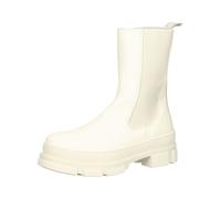 Stiefelette STEVE MADDEN "STEVE MADDEN Stiefelette Leder", Damen, Gr. 40, bone, Leder, Schuhe Stiefelette (81185622-40) bone