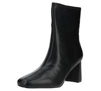 Stiefelette STEVE MADDEN "STEVE MADDEN Stiefelette Lederimitat", Damen, Gr. 39, schwarz (schwarz, schwarz), Lederimitat, Schuhe Stiefelette (98377161-39) schwarz, schwarz