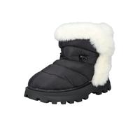 Stiefelette STEVE MADDEN "STEVE MADDEN Stiefelette Textil", Damen, Gr. 40, schwarz, Textil, casual, Schuhe (26056300-40) schwarz