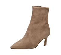 Stiefelette STEVE MADDEN "STEVE MADDEN Stiefelette Veloursleder", Damen, Gr. 38, taupe, Veloursleder, Schuhe Stiefelette (44460411-38) taupe