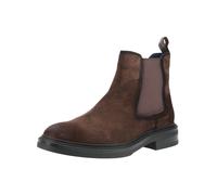 Stiefelette STEVE MADDEN "STEVE MADDEN Stiefelette Veloursleder/Textil", Herren, Gr. 42, braun (dunkelbraun), Textil, Veloursleder, Schuhe Stiefelette (84501439-42) dunkelbraun