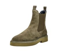 Stiefelette STEVE MADDEN "STEVE MADDEN Stiefelette Veloursleder/Textil", Herren, Gr. 43, olive, Textil, Veloursleder, Schuhe Stiefelette (93660413-43) olive