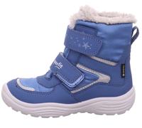 Stiefelette Synthetik \ CRYSTAL BLAU/HELLGRAU - Gr. - 25