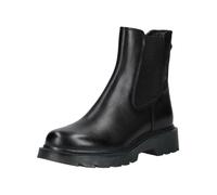 Stiefelette TAMARIS "Tamaris Stiefelette Leder/Textil", Damen, Gr. 37, schwarz, Leder, Textil, Schuhe Stiefelette (94207229-37) schwarz