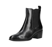 Stiefelette TAMARIS "Tamaris Stiefelette Leder/Textil", Damen, Gr. 41, schwarz, Leder, Textil, Schuhe Stiefelette (13209110-41) schwarz