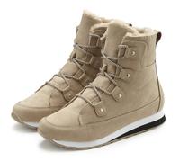 Stiefelette VIVANCE, Damen, Gr. 40, beige, Obermaterial: 50% Lederimitat, 50% Textilmaterial. Decksohle: 100% Textilmaterial. Futter: 100% Textilmaterial. Laufsohle: 100% Synthetik, unifarben, Basic, 