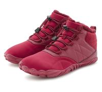 Stiefelette VIVANCE "Freizeitschuh, Halbschuh, Sneaker", Damen, Gr. 39, rot (beere, rot), Obermaterial: 100% Textilmaterial. Decksohle: 100% Textilmaterial. Futter: 100% Textilmaterial. Laufsohle: 100