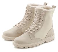Stiefelette VIVANCE "Stiefel, Boots", Damen, Gr. 43, beige, Obermaterial: 100% Lederimitat. Futter: 100% Textilmaterial. Decksohle: 100% Textilmaterial. Laufsohle: 100% Synthetik, unifarben, Schuhe, m