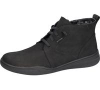 Stiefelette WALDLÄUFER "H-Linea", Damen, Gr. 8 (42), schwarz, Nubukleder, Schuhe Stiefelette, Komfort-Boots, Schnürboots mit Innenreißverschluss, H-Weite (98463751-8) schwarz