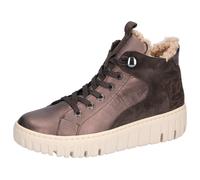 Stiefelette WALDLÄUFER "H-Livia", Damen, Gr. 6 (39), braun (schwarzbraun), Schuhe Stiefelette, Schnürboots, Komfort-Stiefelette in Bequemweite G (= weit) (52566248-6) schwarzbraun