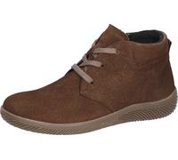Stiefelette WALDLÄUFER "K-Roya", Damen, Gr. 6 (39), braun (camelfarben), Veloursleder, Basic, Schuhe Stiefelette, Komfortboots, Casualboots in Bequemweite K = extraweit (74692964-6) camelfarben