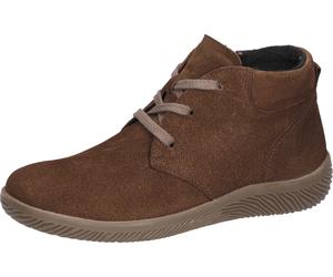 Stiefelette WALDLÄUFER "K-Roya", Damen, Gr. 6,5 (40), braun (camelfarben), Veloursleder, Basic, Schuhe Stiefelette, Komfortboots, Casualboots in Bequemweite K = extraweit (74692964-6,5) camelfarben