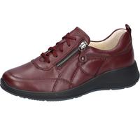 Stiefelette WALDLÄUFER "Kalea", Damen, Gr. 4,5 (37,5), rot (choc brunello), Nappaleder, Schuhe Stiefelette, Bequemschuh, Winterboots in Komfortweite H (= sehr weit) (60048115-4,5) choc brunello