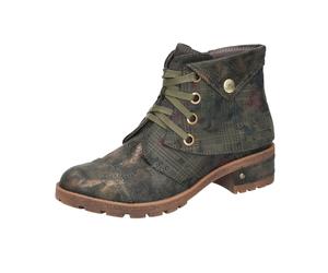 Stiefeletten/Boot in khaki - Gr. - 40