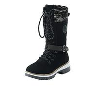Stiefeletten Damen Modische Warm Lange Stiefel Für Frauen Winterstiefel Damen Schneestiefel Wasserdicht Warm Gefütterte Rutschfest Wanderschuhe Hoher Schaft Winterstiefel Winterschuhe