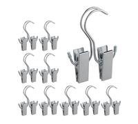 Stiefelklammern doppelt im 5er SetSilber / 10