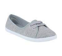 stiefelparadies Damen Sportliche Ballerinas Schuhe 144287 Grau Weiss 36 Flandell
