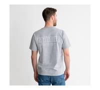 STIER Heavy Tee Logo Capsule organic cotton S Grey Melange