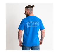 STIER Heavy Tee Logo Capsule organic cotton S Indigo Blue