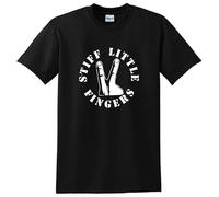 Stiff Little Fingers Irish Punk Band Tee Unisex 100% Cotton Short-Sleeve T-Shirts Black XXL