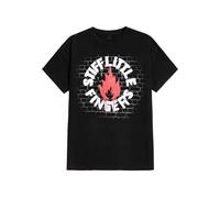 Stiff Little Fingers - Wall - T-Shirt - Schwarz - S - 100% Baumwolle,Jersey Schwarz S